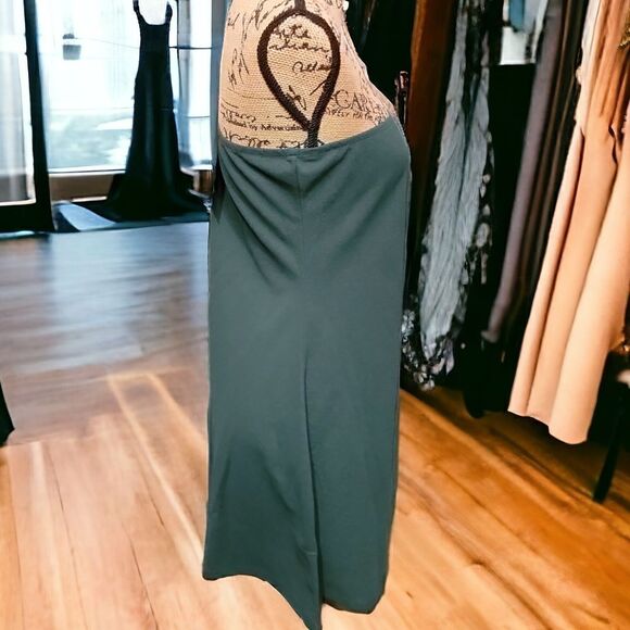 Women's One Shoulder Batwing Sleeve Asymmetric Hem Mini Dress Size M NWT - Picture 8 of 9